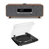 Ruark R3S Compact Music System + Audio-Technica LP3XBT Automatic Bluetooth Turntable - K&B Audio
