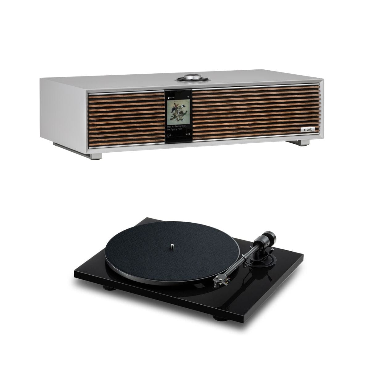 Ruark R410 All-In-One Music System + Pro-Ject E1.2 Turntable Set - K&B Audio