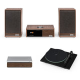 Ruark R610 Integrated Amplifier + Sabre Bookshelf Speakers + Pro-Ject T1 EVO Turntable Set - K&B Audio