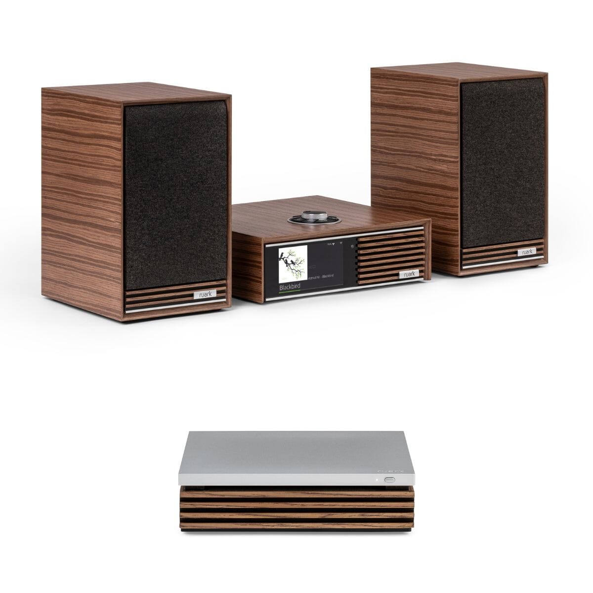 Ruark R610 Integrated Amplifier + Sabre Bookshelf Speakers Set - K&B Audio