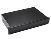 Sanus 2U Economy Sliding Drawer 3.5" - Fits Component Racks - K&B Audio