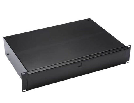 Sanus 2U Economy Sliding Drawer 3.5" - Fits Component Racks - K&B Audio