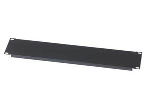 Sanus 2U Steel Flat Blanking Panel - Flanged Design - K&B Audio