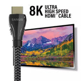 Sanus 3 Metre Ultra High Speed HDMI Cable Supports up to 8K @ 60Hz - K&B Audio