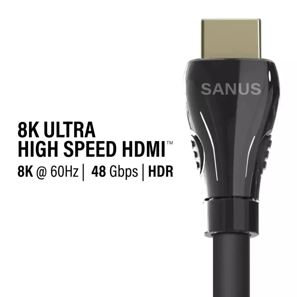 Sanus 4 Metre Ultra High Speed HDMI Cable Supports up to 8K @ 60Hz - K&B Audio