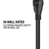 Sanus 4 Metre Ultra High Speed HDMI Cable Supports up to 8K @ 60Hz - K&B Audio