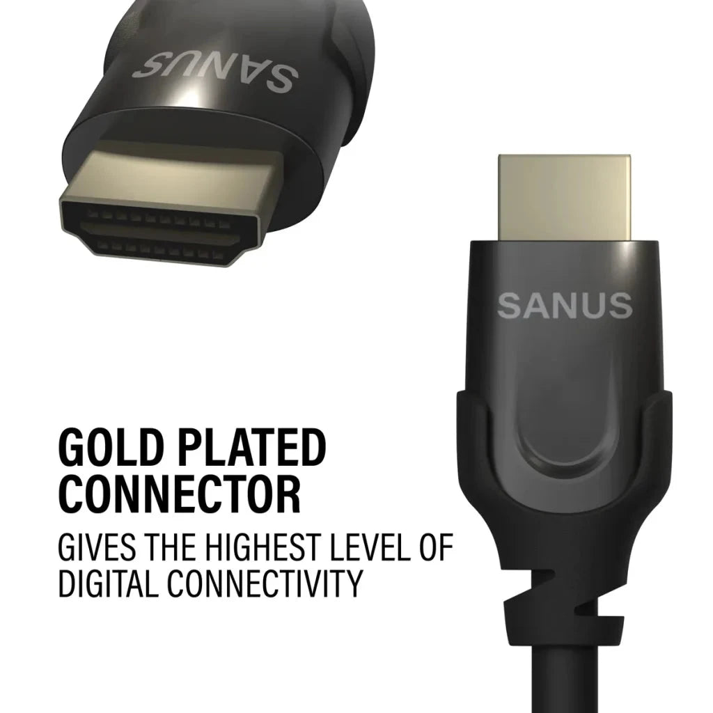 Sanus 7 Metre Premium High Speed HDMI Cable Supports up to 4K @ 60Hz - K&B Audio