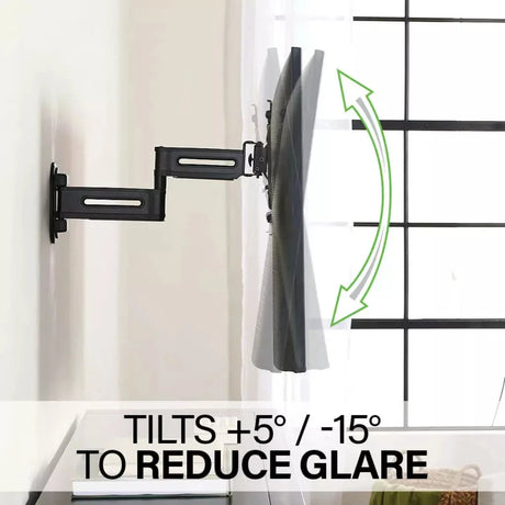 Sanus Advanced Full-Motion 4D® + Shift™ TV Wall Mount for TVs 19"-43" - K&B Audio