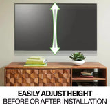 Sanus Advanced Full-Motion 4D® + Shift™ TV Wall Mount for TVs 19"-43" - K&B Audio