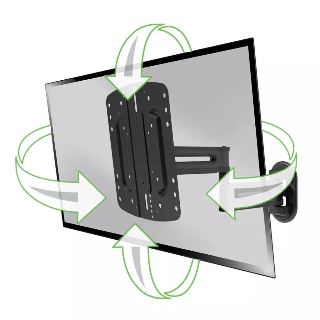 Sanus Advanced Full-Motion 4D® + Shift™ TV Wall Mount for TVs 19"-43" - K&B Audio