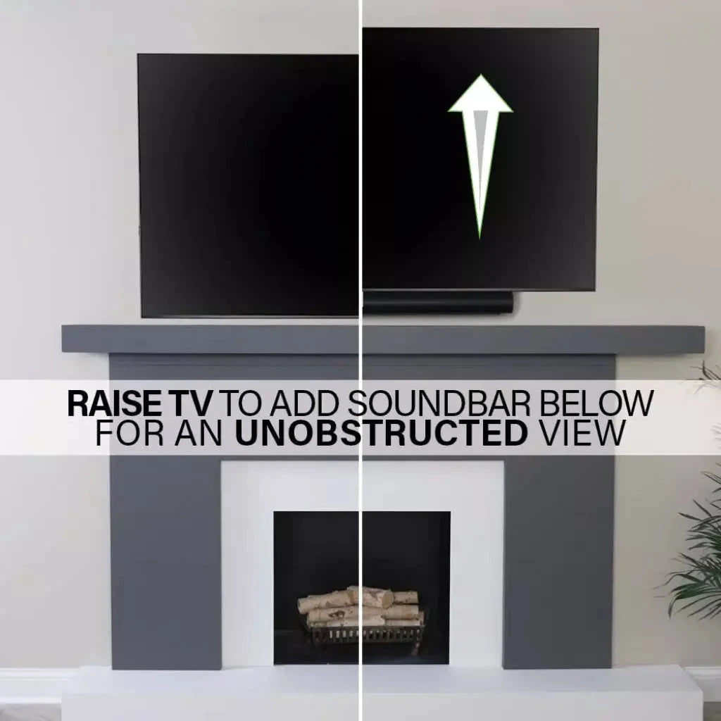 Sanus Advanced Full-Motion 4D® + Shift™ TV Wall Mount for TVs 32"-65" - K&B Audio