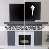 Sanus Advanced Full-Motion 4D® + Shift™ TV Wall Mount for TVs 32"-65" - K&B Audio