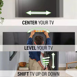 Sanus Advanced Full-Motion 4D® + Shift™ TV Wall Mount for TVs 42"-90" - K&B Audio