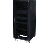 Sanus CFR2127 55" Tall 27U Component AV Rack with Shelves - K&B Audio