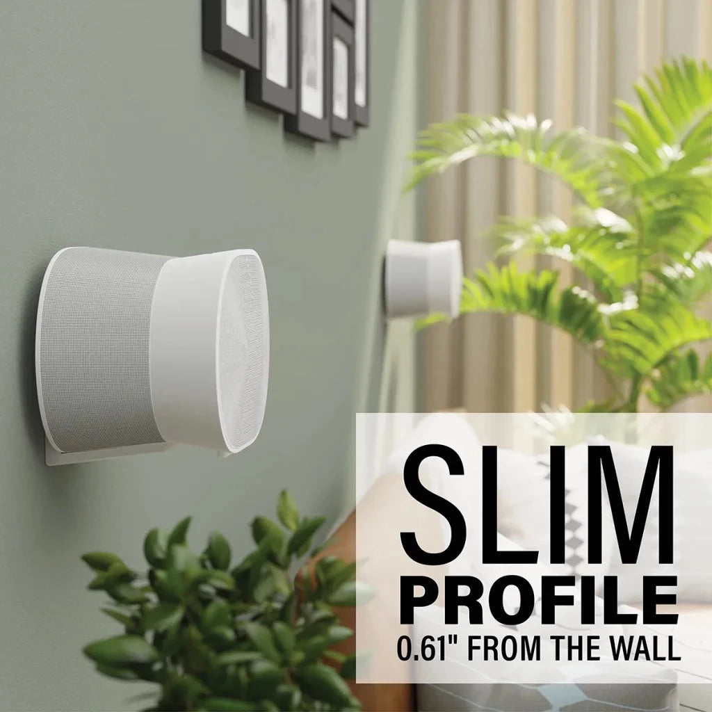 Sanus Fixed Speaker Wall Mount for Sonos Era 300™ - Single in White - K&B Audio