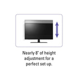 SANUS FTVS1-B2 Swivel TV Base fits most flat-panel TVs 32" - 65” - K&B Audio