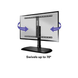 SANUS FTVS1-B2 Swivel TV Base fits most flat-panel TVs 32" - 65” - K&B Audio
