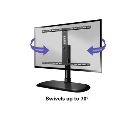 Sanus FTVS1-B2 32"-65” Swivel TV Pedestal Stand - K&B Audio