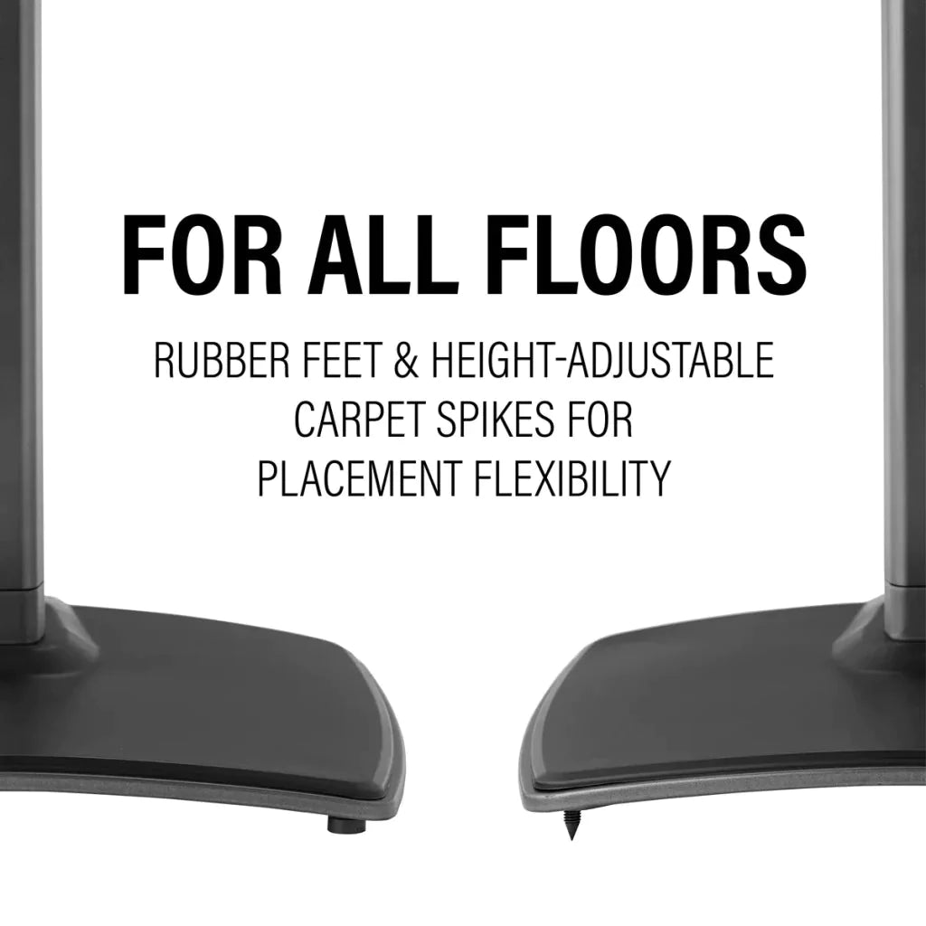 Sanus Height Adjustable Speaker Stand for Sonos Era 300 - Single - K&B Audio