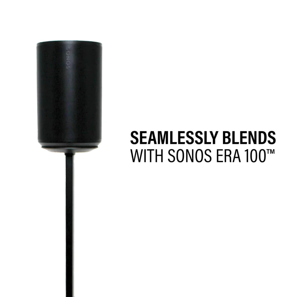 Sanus Height Adjustable Speaker Stands for Sonos Era 100 - Pair - K&B Audio