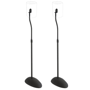 Sanus HTB3-B1 Adjustable Speaker Stands for Satellite Speakers up to 4 lbs - K&B Audio