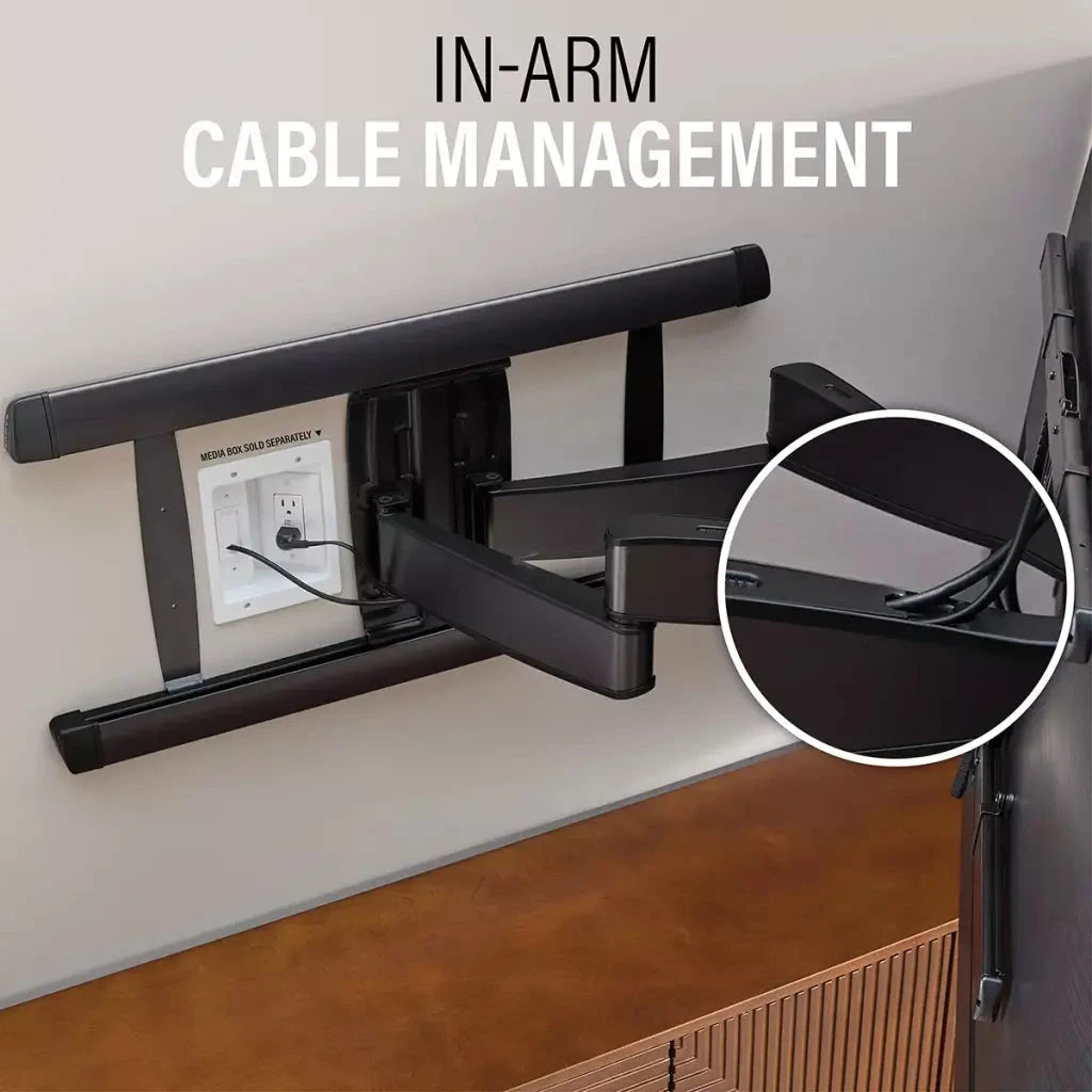 Sanus Premium Advanced XL Full-Motion Premium TV Wall Mount for TVs 65"-100" - K&B Audio