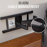 Sanus Premium Advanced XL Full-Motion Premium TV Wall Mount for TVs 65"-100" - K&B Audio