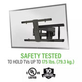 Sanus Premium Advanced XL Full-Motion Premium TV Wall Mount for TVs 65"-100" - K&B Audio