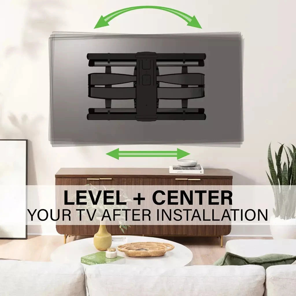 Sanus Premium Advanced XL Full-Motion Premium TV Wall Mount for TVs 65"-100" - K&B Audio
