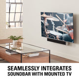 SANUS SASB1-B1 Soundbar Mount: Holds Up To 20 LBS - K&B Audio