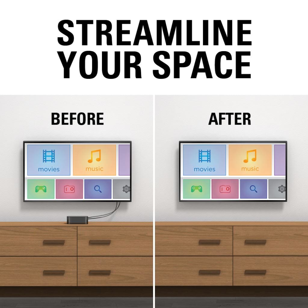 Sanus SASP1-B1 Streaming Device Panel - K&B Audio