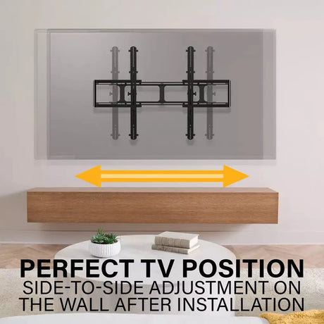 Sanus Super Slim Fixed Position TV Wall Mount for TVs 65" - 140" - K&B Audio