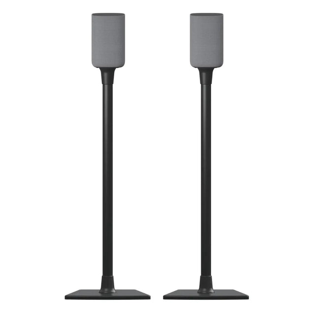 Sanus Universal Speaker Stands for Speakers up to 10 lbs, Pair - Black - K&B Audio