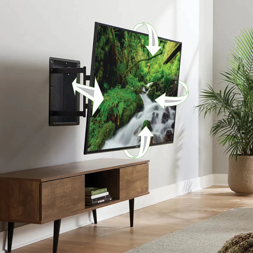 Sanus VIWLF128 Premium Large In-Wall Full-Motion Mount for TVs 42"-85" - K&B Audio