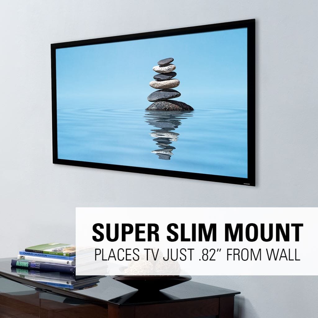 Sanus VLT16-B2 Ultra Slim Low Profile TV Mount for 40"-85" TVs - K&B Audio