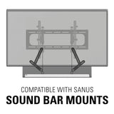 SANUS VLT6 Extendable Tilting TV Wall Mount for 46"-90" TVs - K&B Audio