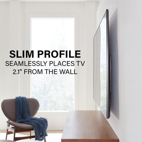 SANUS VLT7-B2 Advanced Tilt 4D Premium TV Wall Mount for 42" – 90" TVs - K&B Audio