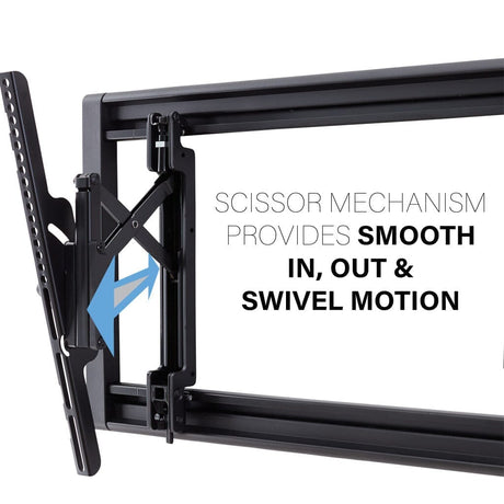 SANUS VLT7-B2 Advanced Tilt 4D Premium TV Wall Mount for 42" – 90" TVs - K&B Audio