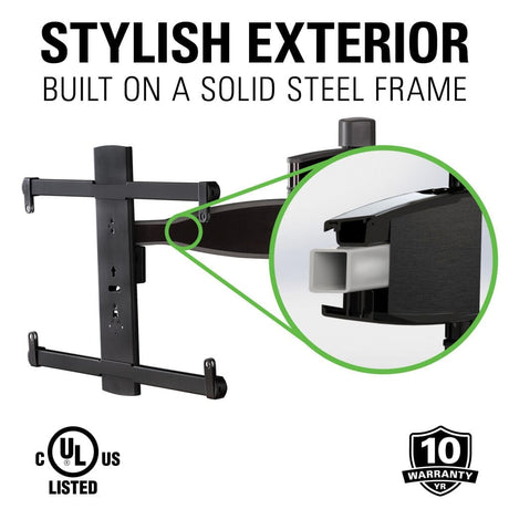 Sanus VMF720-B2 Advanced Full Motion Premium Wall Mount 32"-55" - K&B Audio