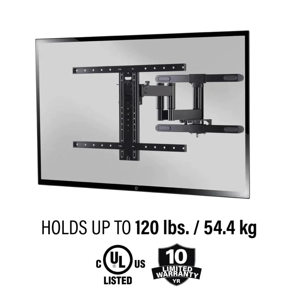 Sanus VODLF125-B2 Outdoor Premium Large Full-Motion Mount for TVs 40"-85" - K&B Audio