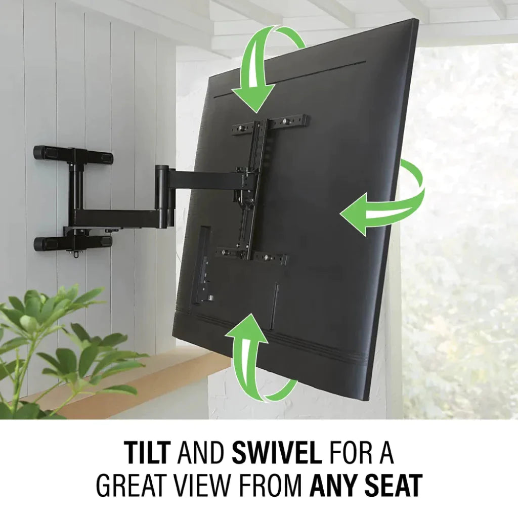 Sanus VODLF125-B2 Outdoor Premium Large Full-Motion Mount for TVs 40"-85" - K&B Audio