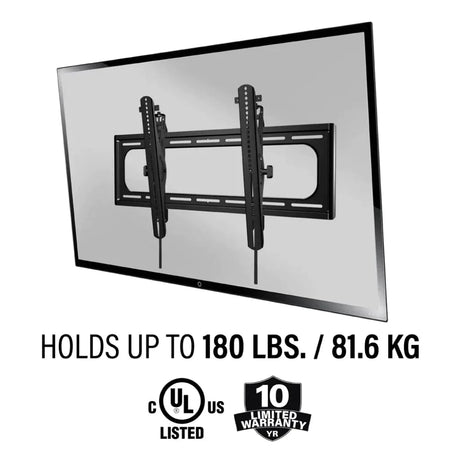 SANUS VODLT1-B2 Premium Large Outdoor Tilt Mount for TVs 37"-95" - K&B Audio