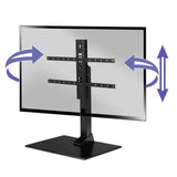 SANUS VSTV2-B2 Swivel TV Stand for TVs 40"-86" - K&B Audio