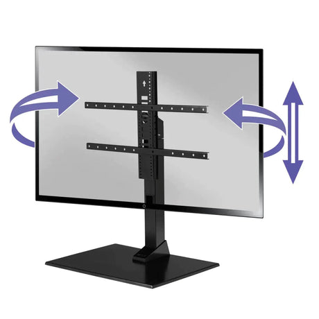 Sanus VSTV2-B2 40"-86" Swivel TV Pedestal Stand - K&B Audio