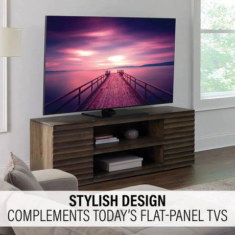 Sanus VSTV2-B2 40"-86" Swivel TV Pedestal Stand - K&B Audio
