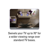 SANUS VTVS1 Swivel TV Base for TV's 32-60" - K&B Audio