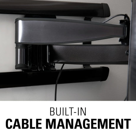 SANUS VXF730-B2 Premium Full Motion TV Wall Mount for 46"-95" TVs - K&B Audio