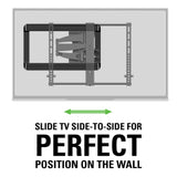 SANUS VXT7-B2 Tilting TV Wall Mount for 37"-110" TVs - K&B Audio