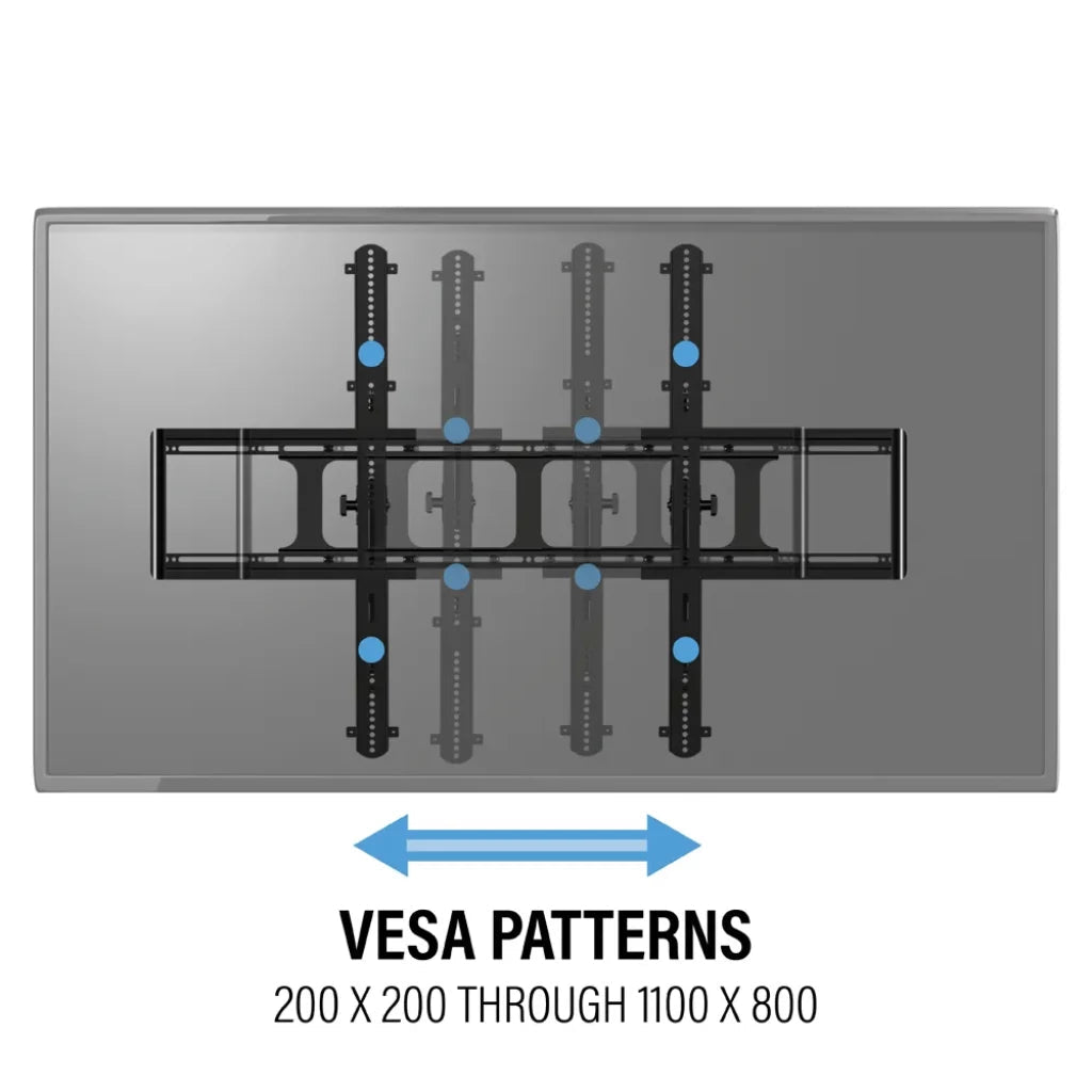 Sanus VXT7-B2 Tilting TV Wall Mount for 37"-110" TVs - K&B Audio