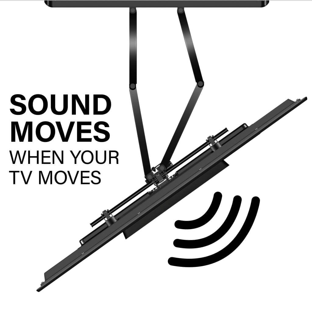 SANUS WSSAFM1-B2 Soundbar Mount Designed for Sonos Ray - K&B Audio